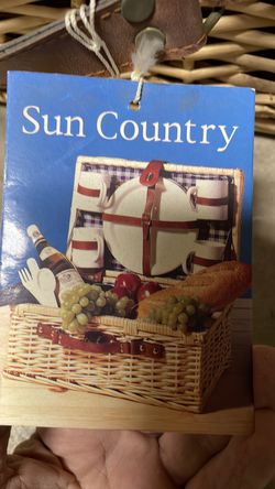 Picnic basket - full set  incl the case