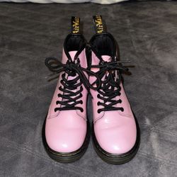 Pink Dr. Martens 