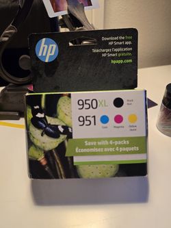 Genuine HP - 950XL/951 Mulitpack Ink Cartridges, 4/Pack (C2P01FN#140) - Black|Cyan|Magenta|Yellow