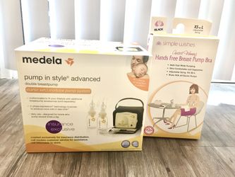 Madela Pump in Style + Hand Free Breast Pump Bra
