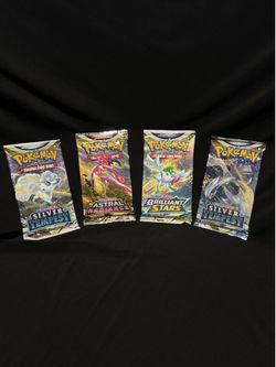 Pokémon TCG • English Booster packs (Silver Tempest -Brilliant Star - Astral Radiance)