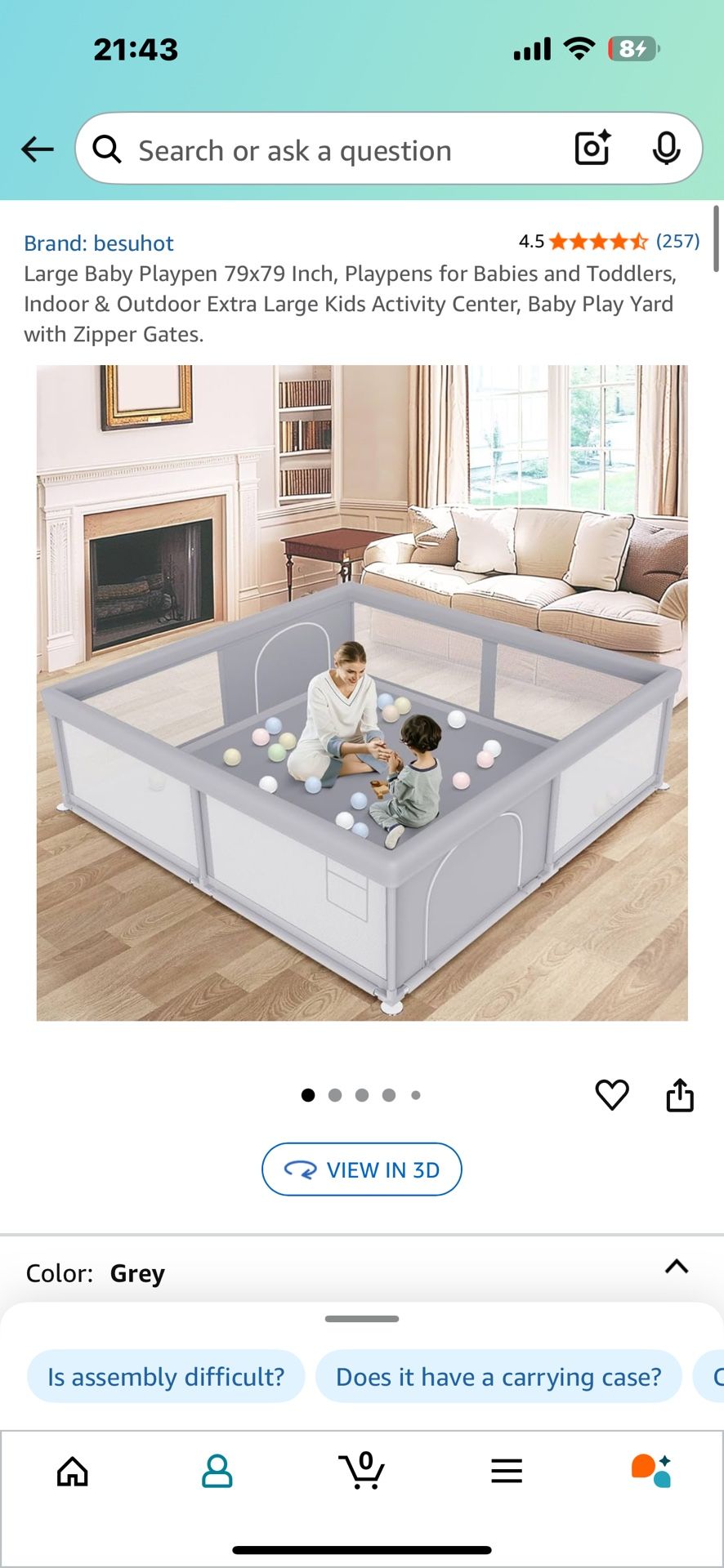 Kids Play Pen For Sale