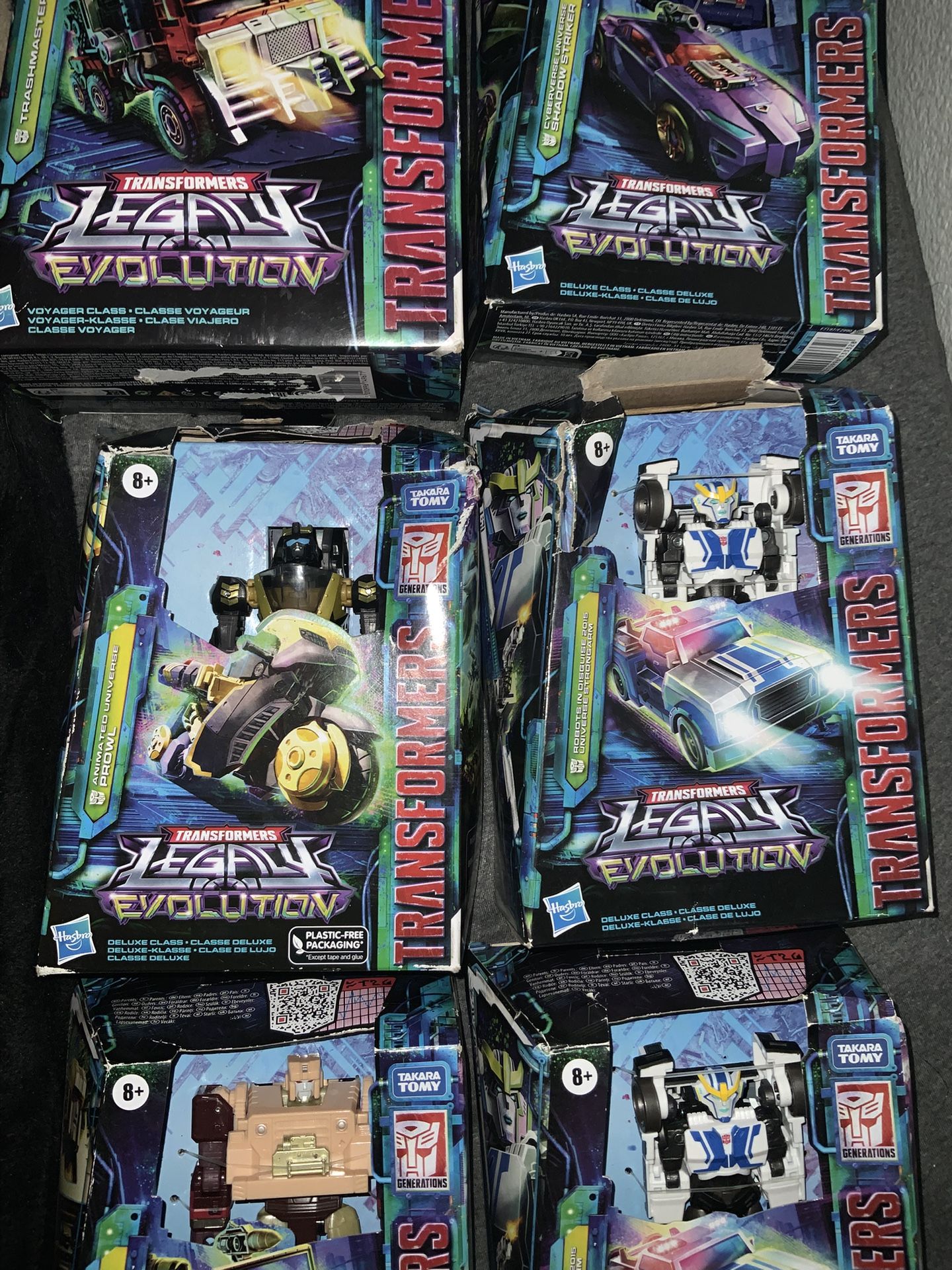 5 Pc TRANSFORMER TOY LOT