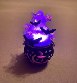 Bath And Body Works Halloween Cauldron PocketBac Hand Sanitizer Holder