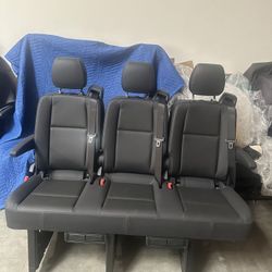 Sprinter Seats With Recline, With Rails