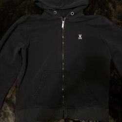 Mens Psycho Bunny Zip-up hoodie 