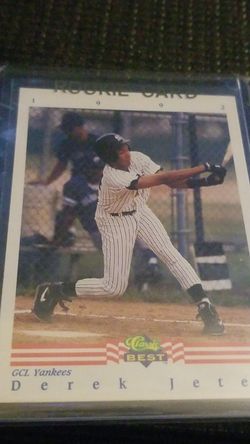 Derek Jeter rookie card