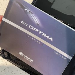 2013 KIA Optima Manual