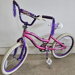 20" Dynacraft "Girls Rule" BMX Bike - purple