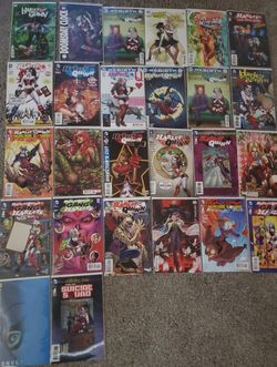 650$ Worth Of Harley Quinn Comics For 250$