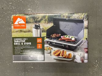 grill and stove combination