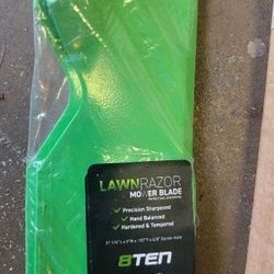 Mower Blade. (2) 21-1/4", Center Hole