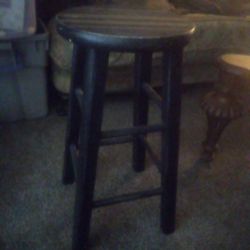 Wooden Stool Bout 3 Ft In Height 