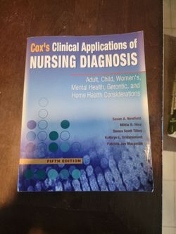 Nursing diagnosis book