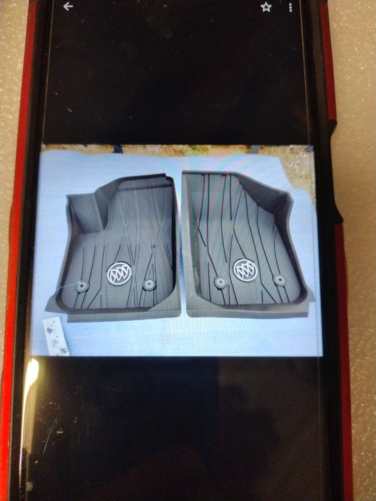 Brand New Two-piece Set Of Buick Floor Mats OEM Parts