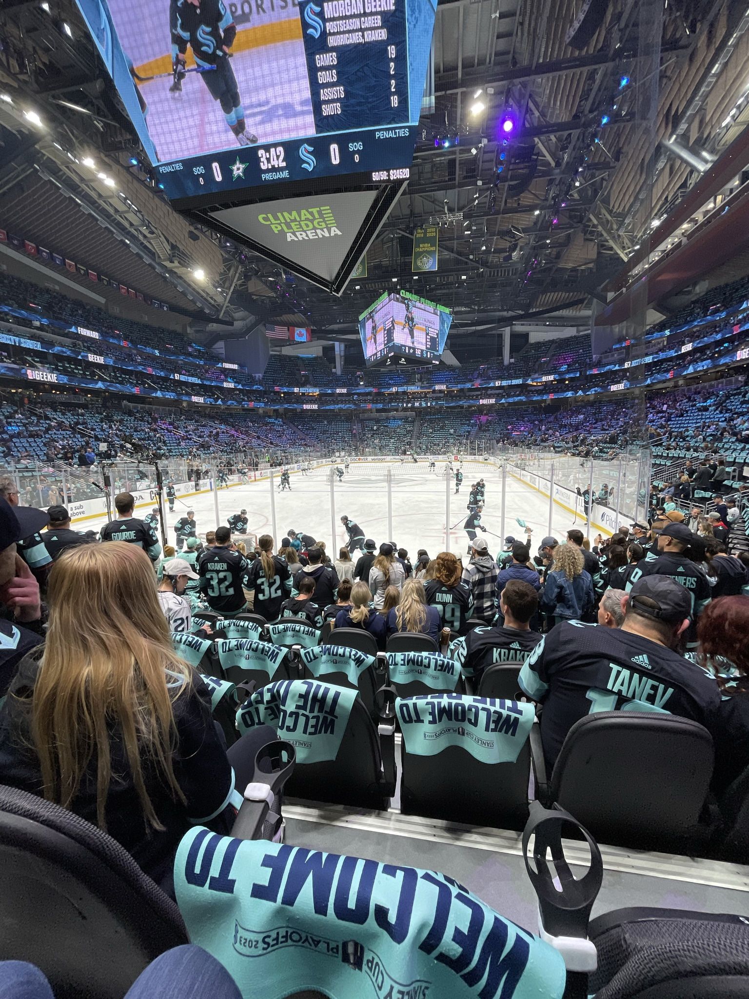 Seattle kraken vs New York Rangers