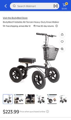 Knee Walker With Dual Breaks