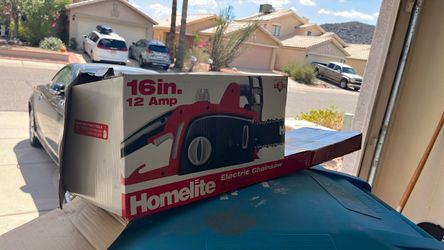 Homelite 16in 12 Amp Electric Chainsaw