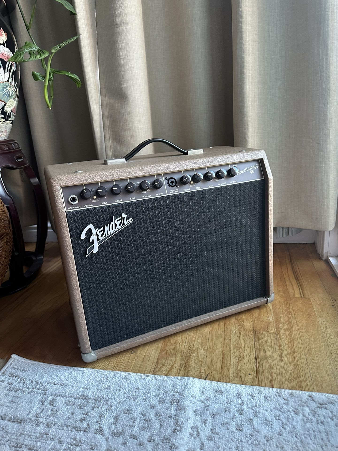 Used Fender Acoustasonic 90 90W Acoustic Guitar Combo Amp