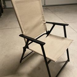 Three Folding Chairs 