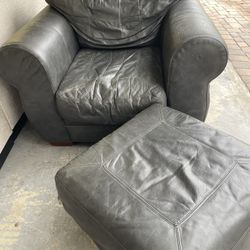 LA-Z-BOY Leather Arm Chair 