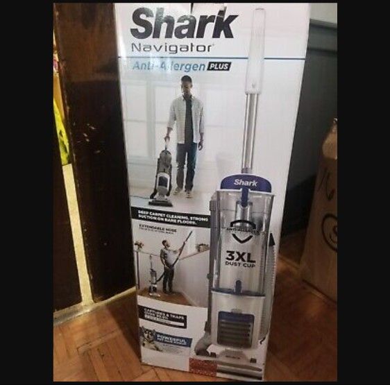 Shark Navigator Anti-allergen Plus w/ Complete HEPA Filtration Seal &3x Dust Cup! *New