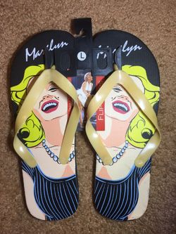 Marilyn Monroe Flip Flops Sandals