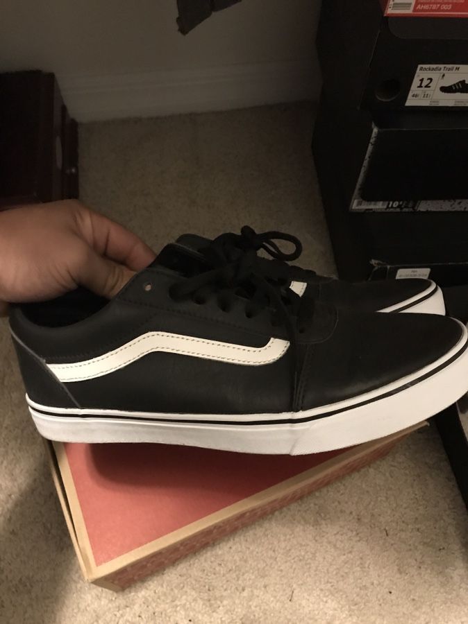 Vans ward leather sz10.5