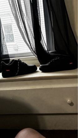 Supreme x Nike Air Force 1 Low Black