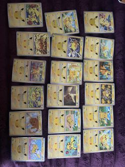 30th Celebration Pikachu Card Lot
