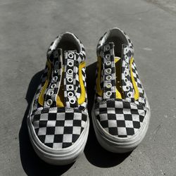 Vans checkered yellow 