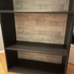 Small Brown Book Shelves
