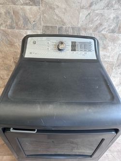 GE gas dryer laundry