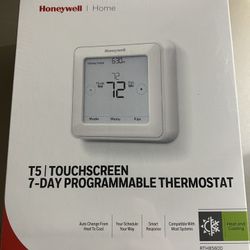 HONEYWELL HOME  RTH8560D 24-Volt Selectable-flexible Touch Screen Programmable Thermostat