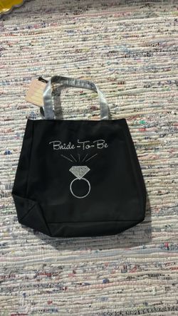 Bride to be canvas bag