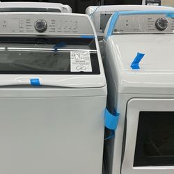 GE Profile Top Load Washer And Dryer - Financing With $53 Down Payment 