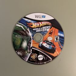 Hot Wheels: World's Best Driver (Nintendo Wii U, 2013) Disc Only