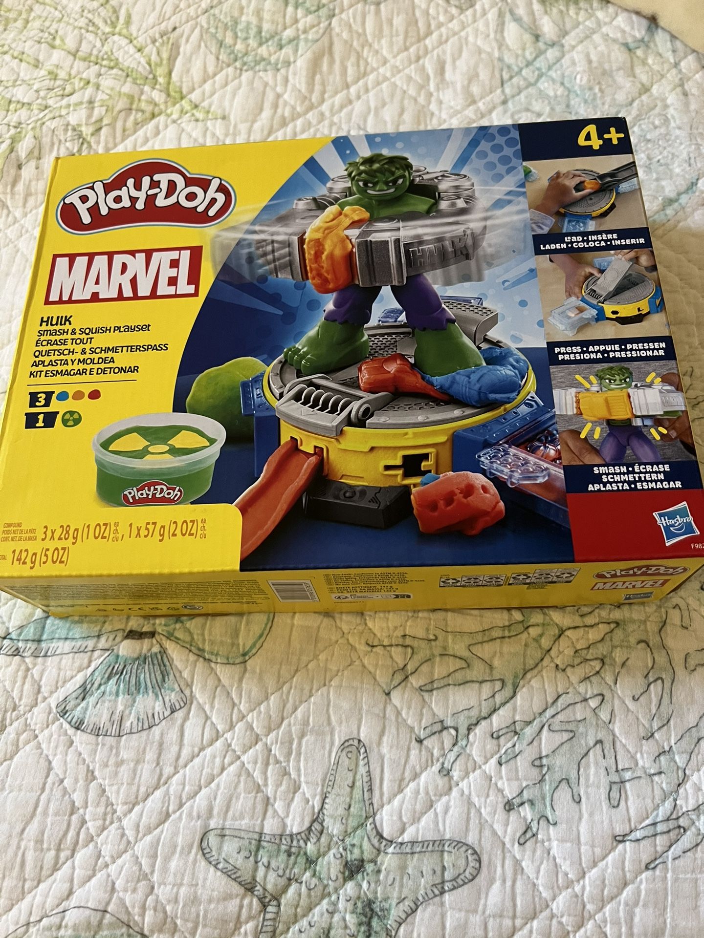 Marvel play Doh Set