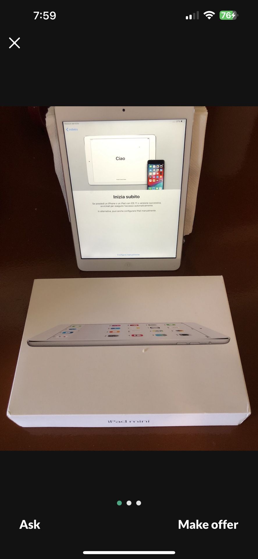 IPAD MINI 2 16 GB