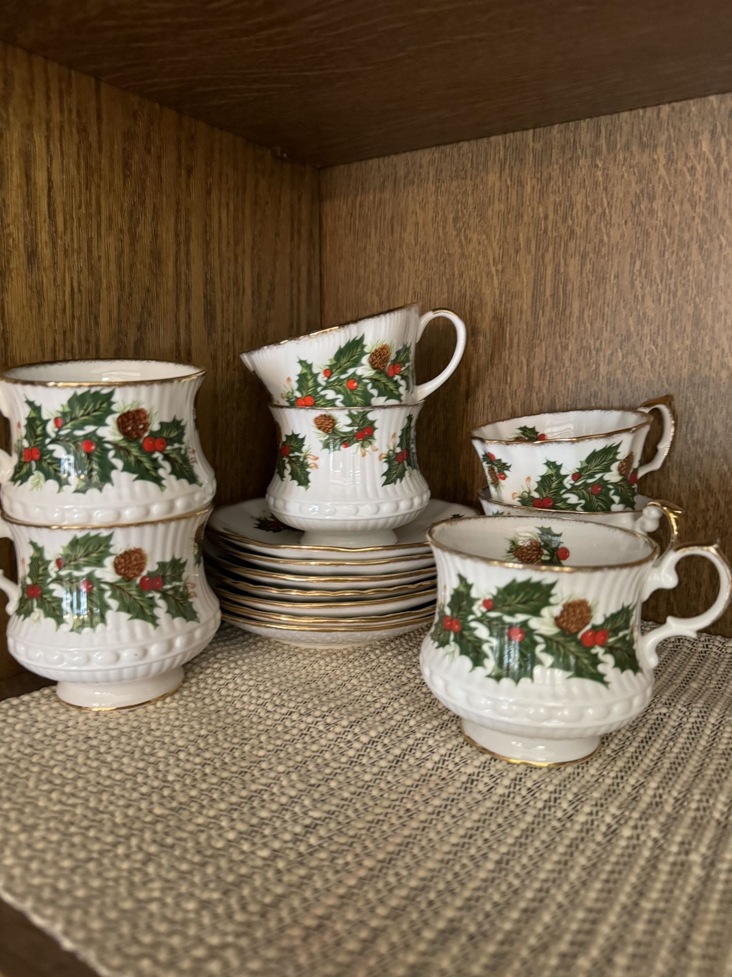 Antique Christmas Dishes