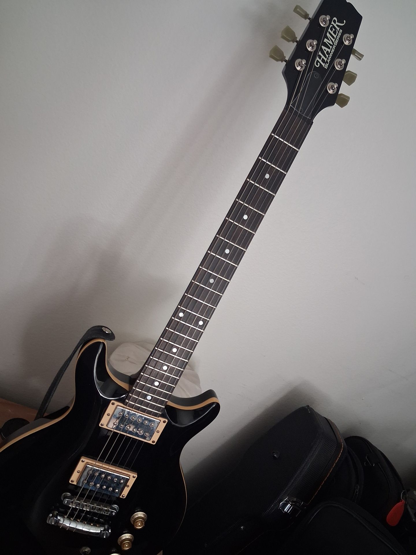 Hamer Slammer Double cut Les paulw serious upgrades.90s