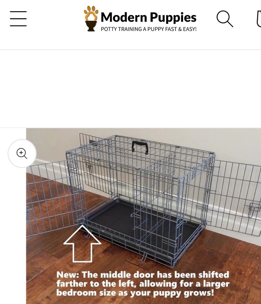 Puppy Apartment - LIKE NEW - Dog Crate