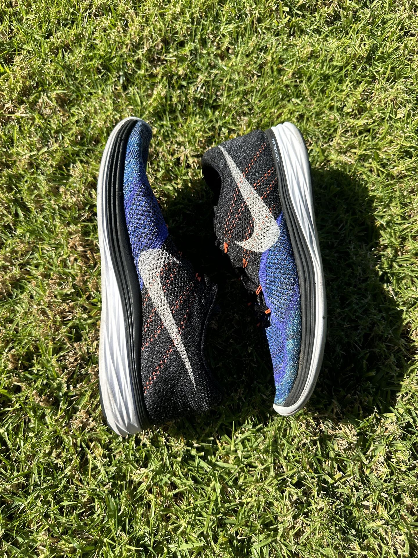 Nike Flyknit Lunar 'Black Persian Violet' Men's Size 12
