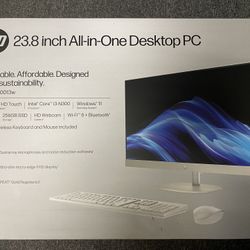 HP 23.8 inch All-in-One Desktop PC 24-cr0013w