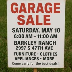 Garage Sale