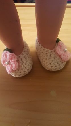 Zapatitos a crochet