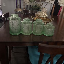 Tiara Canisters - Rare beautiful Vintage 