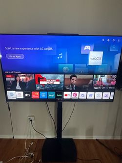 LG 65” 4K UHD Smart TV – Excellent Condition