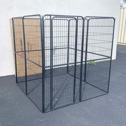 (New) $180 Heavy-Duty 5x5x5ft Large Dog Playpen Crate Kennel Exercise Gate