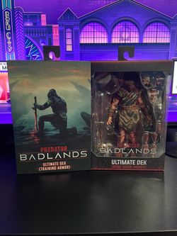 NECA Predator Badlands Dek Training Armor and Bone Bison Armor Bundle
